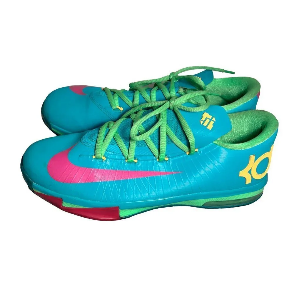 Nike KD VI GS Hero Turbo Green Size Youth 7